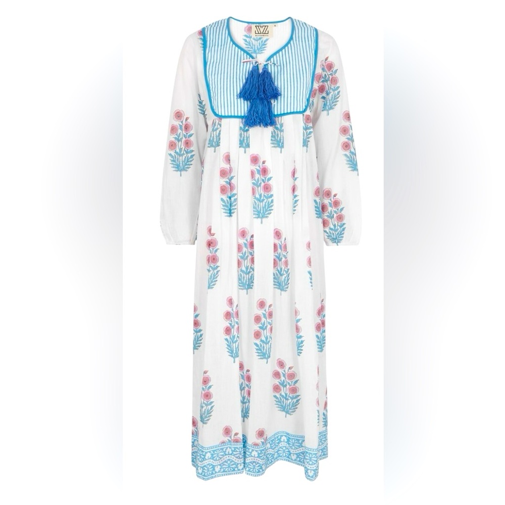 SZ Blockprints Kitty Dress. M. NWT.